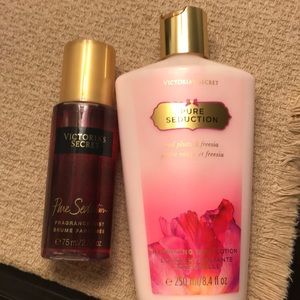 Body lotion and spray
